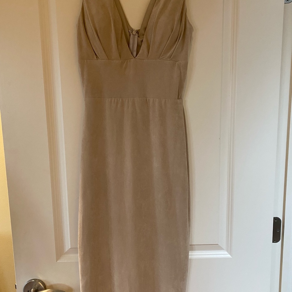 Hot Miami dress, faux suede, size M dress